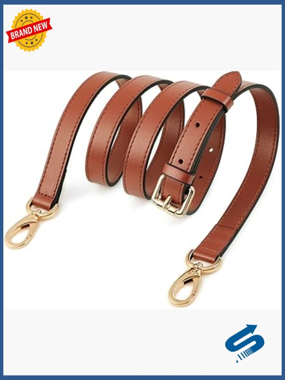 Genuine Leather Adjustable Crossbody Bag Strap Replacement Long